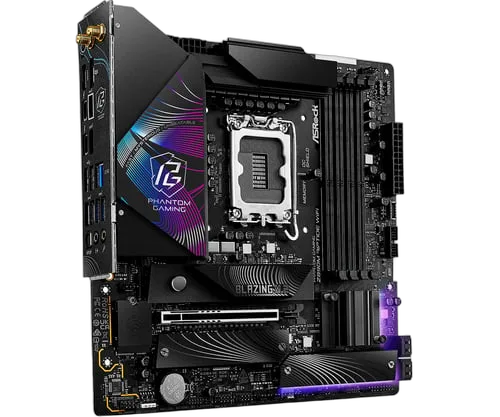 ASRock Z890M Riptide Wifi, vue 3