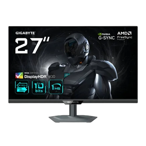 Gigabyte G27U - 27" 4K/160Hz ou FHD/320Hz Fast-IPS 1ms Pivot Compatible G-Sync