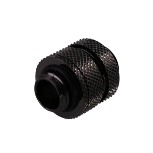 CONSTRUCTEUR Fitting Femelle/Femelle télescopique droit noir - 14mm, vue 1