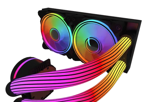 M.RED AIO 240mm ARGB - Infinite Advanced 240, vue 8