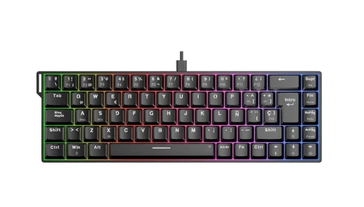 The G-LAB Keyz Titanium HE 65% - Magnétique - Filaire - RGB - Noir, vue 5