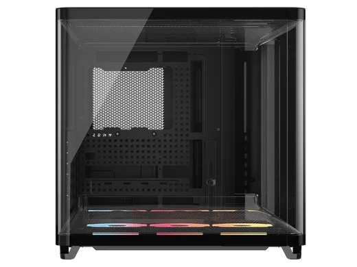 Corsair Air 5400 LX-R RGB Link Noir - MT/Sans Alim/E-ATX
