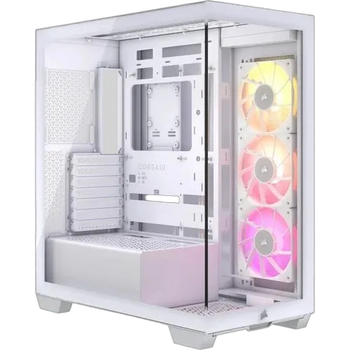 Corsair iCUE LINK 3500X RGB Blanc + RM850e Blanc, vue 4