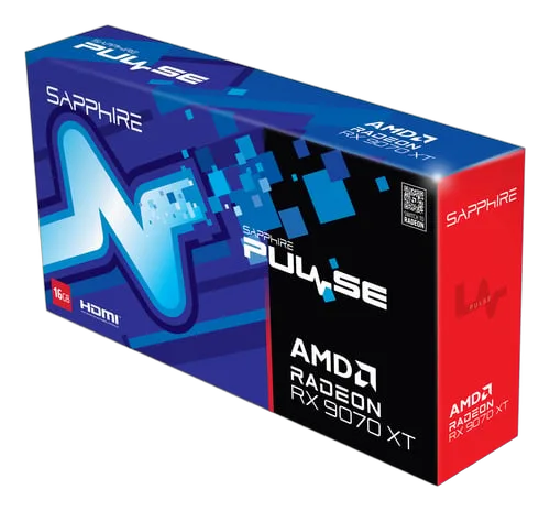 Sapphire Pulse Radeon RX 9070 XT GAMING 16GB, vue 11
