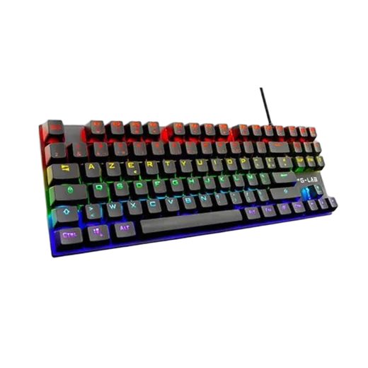 The G-LAB Keyz Mercury - Mécanique - Filaire - RGB - Noir, vue 1