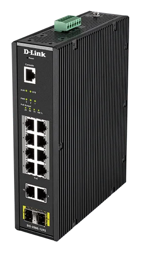 D-Link 8 Ports Gigabit + 2 Ports SFP - Manageable