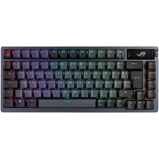 Asus ROG Azoth 75% - Mécanique - Sans-Fil - RGB - Noir, vue 1