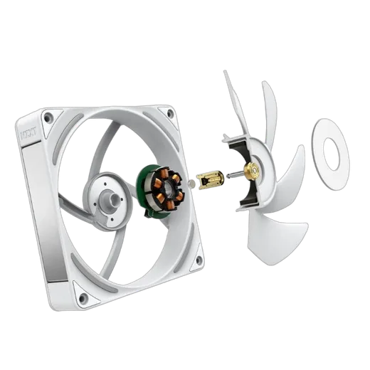 NZXT F120X RGB - 120mm - Blanc