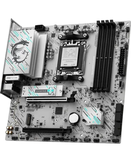 MSI B840M GAMING PLUS WIFI6E - B840/AM5/DDR5/mATX, vue 3