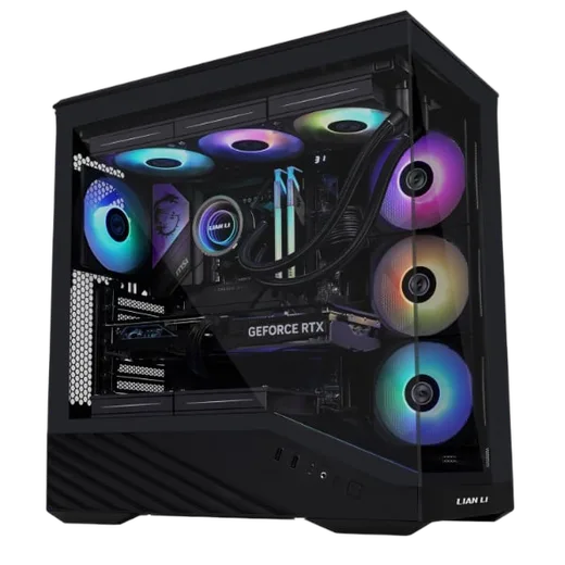 Lian-Li Vector V100 RGB Noir - MT/Sans Alim/E-ATX, vue 5