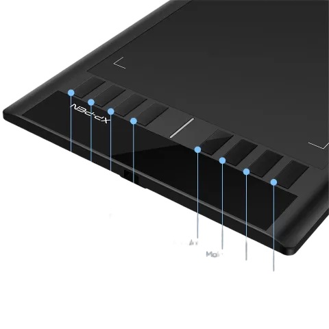 XPPEN Star03V2 STR03B - 5080LPI 10" Noir, vue 3