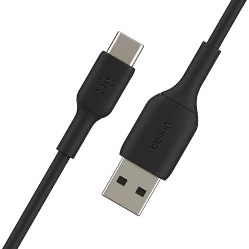 Belkin USB-A to USB-C Cable 1M Black, vue 2
