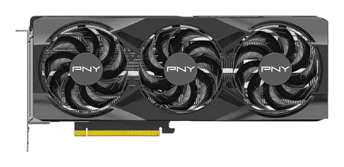 PNY RTX 5070Ti 16GB Overclocked Triple Fan V1, vue 2