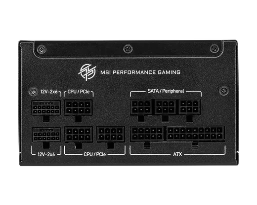 MSI ATX 1250W - 80+ Gold - MPG A1250GS PCIES Noir-Seconde Vie