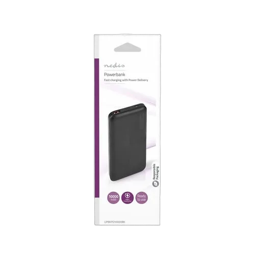 Nedis Externe 10000 mAh 2 sorties USB-A / USB-C, vue 5