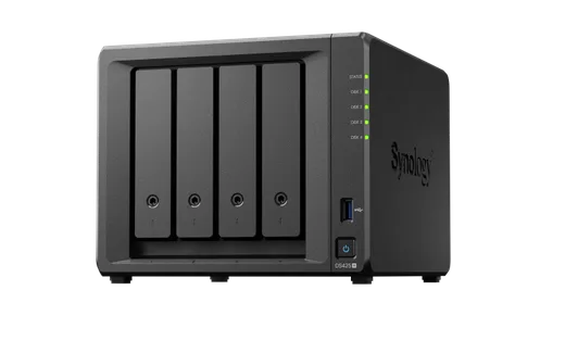 Synology DS425+ - 4 Baies avec 4 disques de 8To SATA III, vue 4