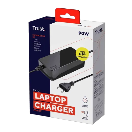 Trust Alimentation MAXO 90W pour HP - 4 embouts
