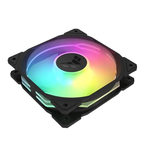 Asus TUF GAMING - TR120 Fan ARGB REVERSE 3en1 - Noir, vue 4