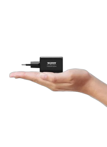 Port Chargeur mural GaN 45W - 2 ports + Câble USB-C 2m, vue 6