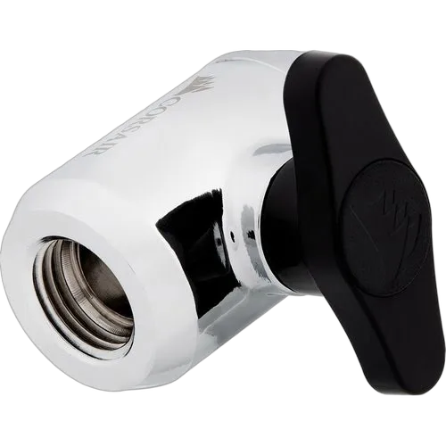 Corsair Hydro X Series XF robinet vanne - Chrome, vue 2