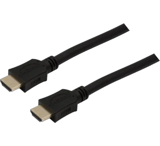 Câble HDMI 2.0 HighSpeed + Ethernet mâle/mâle - 5m - Noir, vue 1
