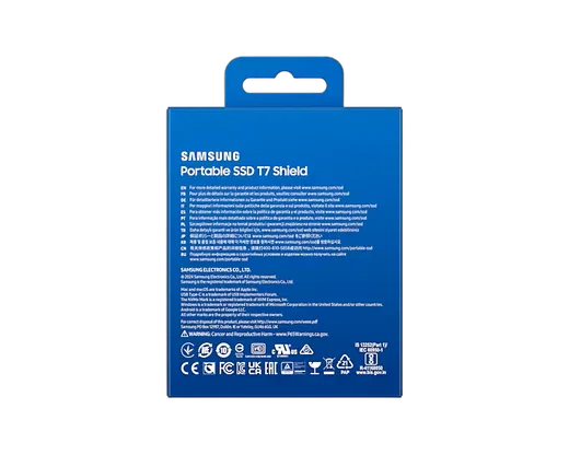 Samsung T7 SHIELD 2To Black, vue 9
