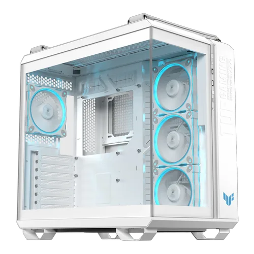 Asus TUF Gaming GT502 Horizon TG ARGB Blanc - MT/Sans Alim/ATX