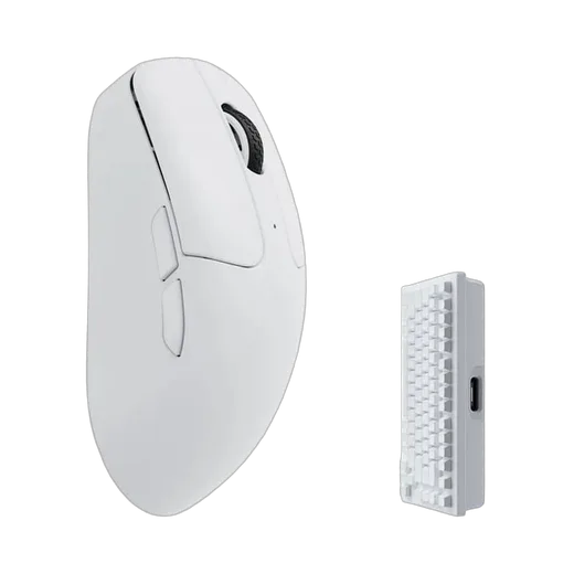 Keychron M2 - Sans-Fil - Blanc, vue 2