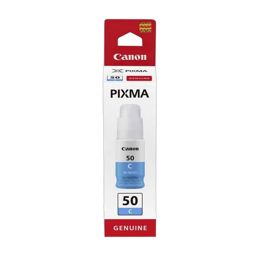 Canon Bouteille d'encre Cyan GI-50 C - 3403C001, vue 1