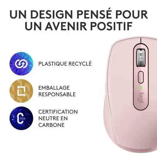 Logitech MX Anywhere 3S - Sans-Fil - Rose, vue 16