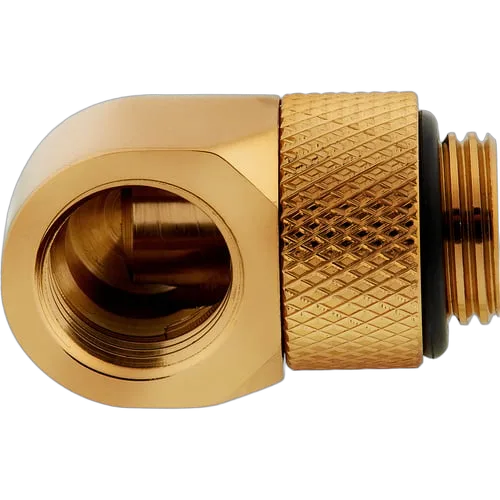 Corsair Pack 2 Fittings Or 90° - Hydro X series XF - 14mm