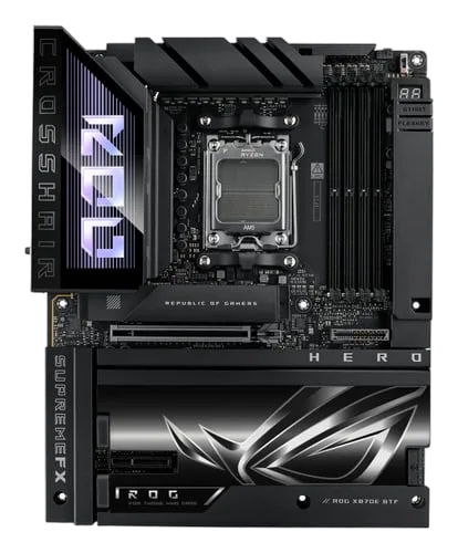 Asus ROG CROSSHAIR X870E HERO BTF - X870/AM5/DDR5/ATX, vue 2