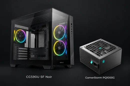 Deepcool CG330 3F + GamerStorm PF500X-HD