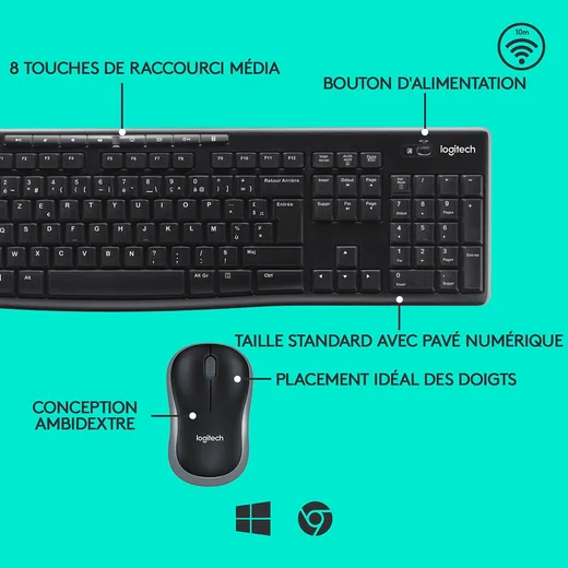 Logitech Wireless Desktop MK270