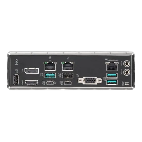 Asus Pro WS B850M-ACE SE, vue 7