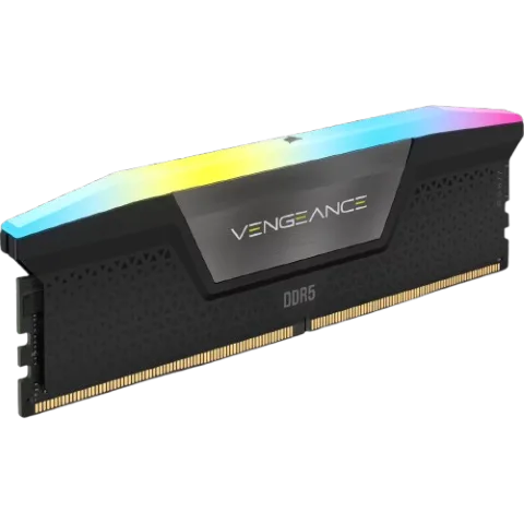 Corsair Vengeance RGB 1x8Go DDR5 5200Mhz CL40, vue 2