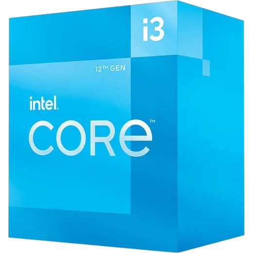 Intel Core i3-12100 BOX, vue 1