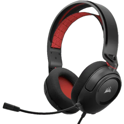 Corsair HS35 V2 - Filaire - Rouge