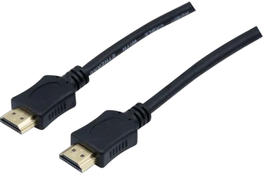 Câble HDMI 2.0 Highspeed + Ethernet mâle/mâle - 0,5m