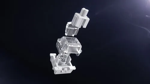 Hator Skyfall 80 MAG Ultima 8K TKL - Magnétique - Sans-Fil - RGB - Blanc/Noir, vue 8