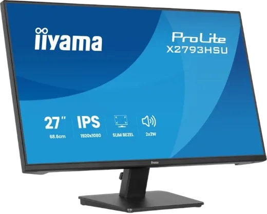 Iiyama X2793HSU-B1 - 27" FHD 120Hz IPS 1ms HP, vue 3