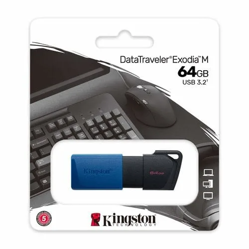 Kingston Clé 64Go USB 3.2 DT EXODIA