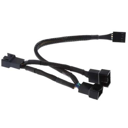 Alphacool Répartiteur 1 vers 4 ventilateurs 4pin PWM, vue 1