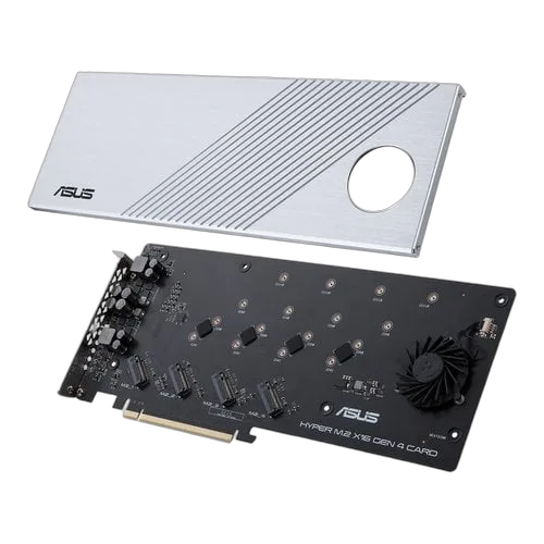 Asus HYPER M.2 X16 GEN 4 CARD, vue 3