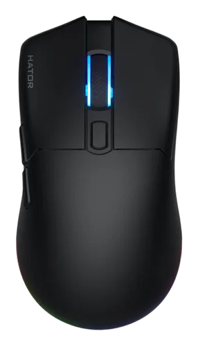 Hator Pulsar 4 - Sans fil - RGB - Noir