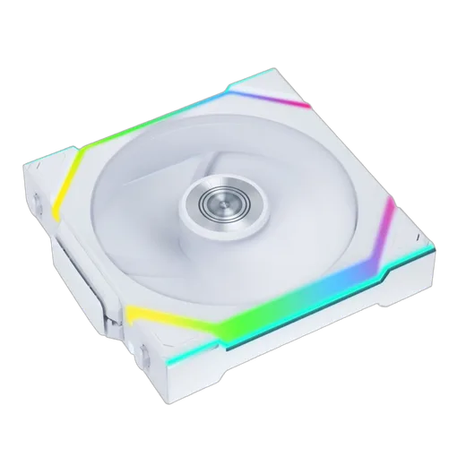 Lian-Li UNI FAN SL ARGB PWM Sans fil - 120mm - Blanc, vue 2
