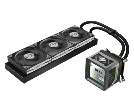 ASRock STEEL LEGEND DARK 360 LCD - 360mm - Noir, vue 5