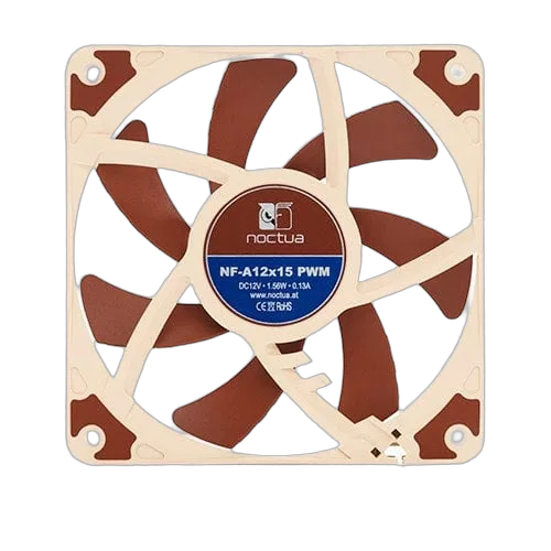 Noctua NF-A12x15 PWM - 120mm, vue 3