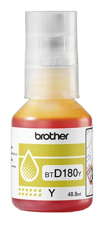 Brother Cartouche d'encre BTD180Y - Jaune
