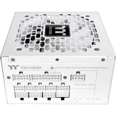 Thermaltake ATX 3.1 1000W - 80+ Gold - Toughpower GT Snow - Blanc